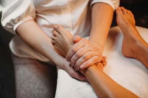Traditional Chinese foot massage and reflexology treatment at LH Foot Care & Massage - 30 and 60 minute sessions